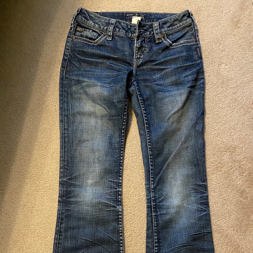 Silver Brand Bootcut Jeans Long - Picture 2 of 7